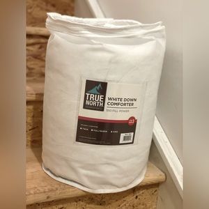 True North by Sleep Philosophy Extra Warmth White Cotton Down Comforter